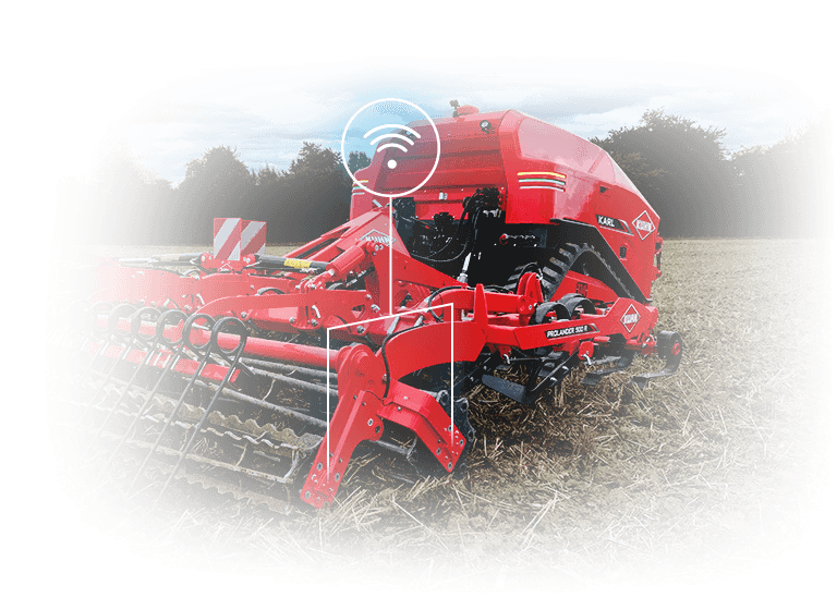 Verstopfungsfreie Arbeit der Walze