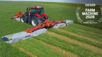 Ein Bild des GMD 15030, welches auf der AGRITECHNICA 2025 mit dem Farm Machine Award 2026 prämiert wurde.