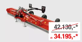 Eine Darstellung des RM 610 R, eines Mulchgeräts der Firma KUHN.