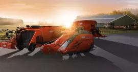 Das Keyvisual der KUHNaktuell. Fütterungstechnik 2026 von KUHN.