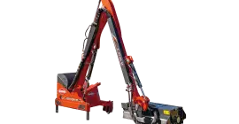 Ein Bild des AGRI-LONGERS, eines Böschungsmähers von KUHN.