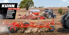 Das Keyvisual der KUHN ON TOUR 2025