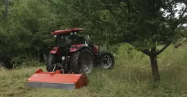 Das Mulchgerät BP 28 bei der Arbeit