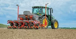 Einzelkornsämaschine MAXIMA 3 im Einsatz