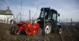 Das Mulchgerät TRP 95 bei der Arbeit