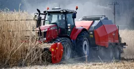 Die Ernte von Miscanthus oder Energiepflanzen mit dem Mulchgerät WS 320 BIO und seine zahlreichen Vorteile.