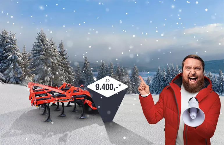 Ein Bild des CULTIMER L 300 aus der KUHL!-Winteraktion 2025/2026
