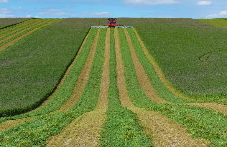 Ein Bild des GMD 15030, welches ordentlich Fläche macht.