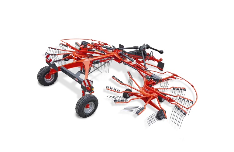 Ein Bild des GA 7631, eines Zweikreiselschwaders von KUHN