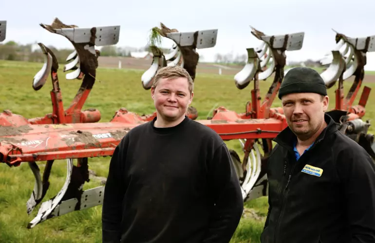 Eine Darstellung eines Tests unter realen Bedingungen mit den unterstützenden Landwirten