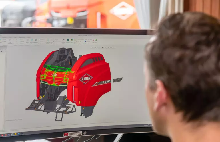 Employee in engineering at KUHN Geldrop, Netherlands