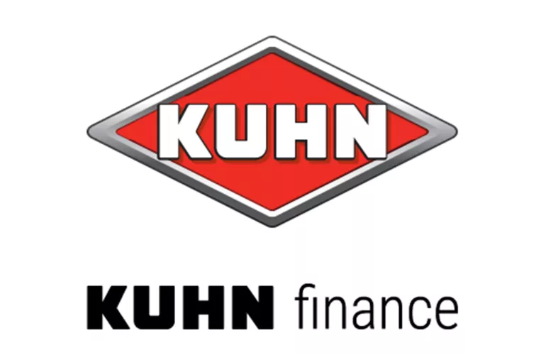 Das Logo von KUHNfinance mit der KUHN-Raute