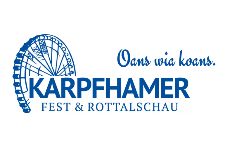 Das Logo des Karpfhamer Festes und der Rottalschau