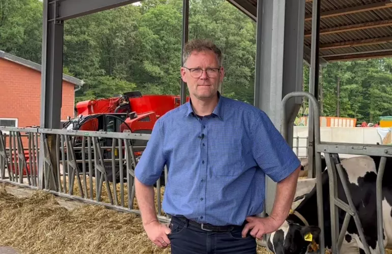 Bild eines Landwirtes