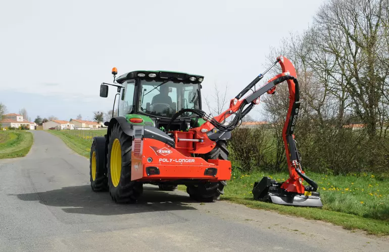 Arbeiten auf schmalen Wegen