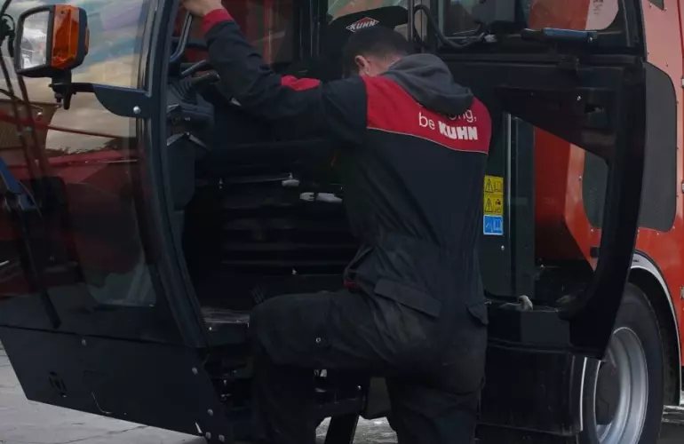 Niedrige VISIOSPACE-Kabine für leichteren Zugang