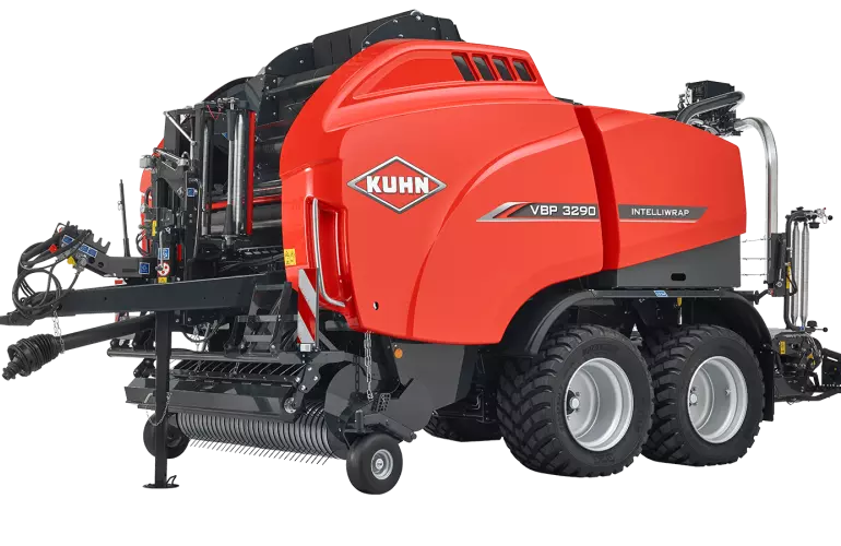 Silhouette der Presswickelkombination KUHN VBP 3200.