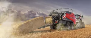 Ein Foto der SB 1290 iD - der Quaderballenpresse von KUHN mit dem Doppelkolben