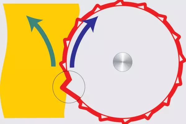 Walzen mit POWERTRACK-Profil für eine zuverlässige Ballendrehung.