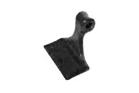 Am Mulchgerät der Serie BP 100 können schwere Hammerschlägel angebaut werden.