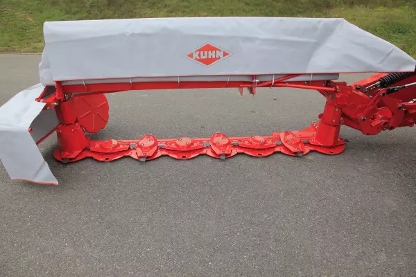 Einfacher Zugang zum Mähbalken