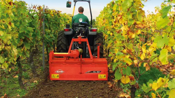 Mechanische Unkrautbekämpfung unter allen Bedingungen mit der Rotorfräse EL von KUHN