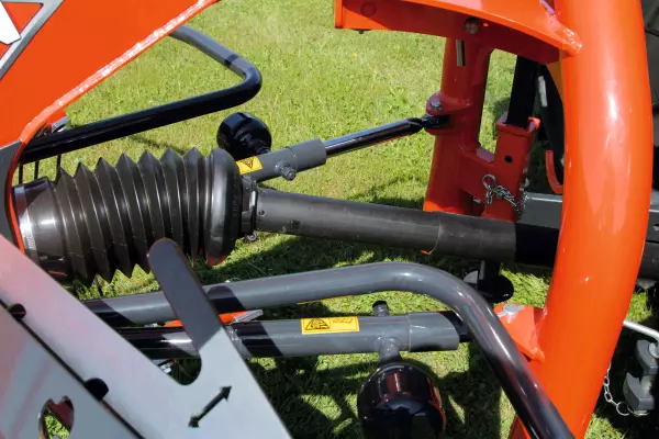 Seitliche Dämpfer am angebauten GA 1031