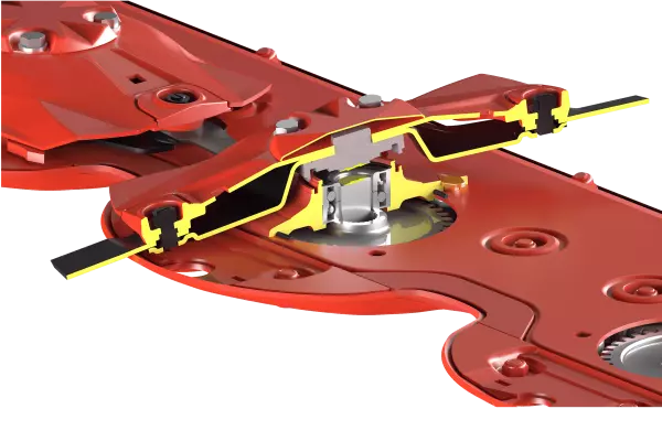 Überlastsicherung PROTECTADRIVE: Schützt den Mähbalken vor Folgeschäden