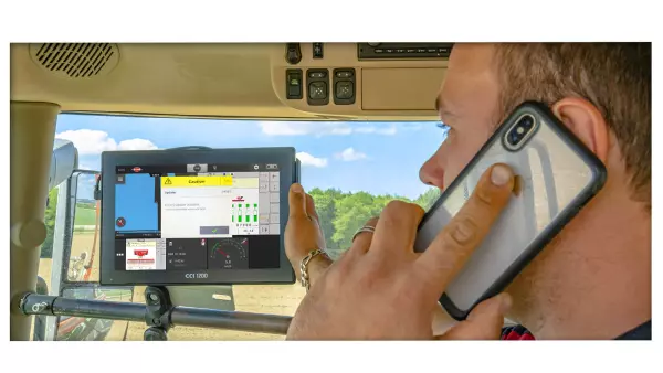 CCI 1200-Terminal mit Online-CCI-Aktualisierungsmitteilung