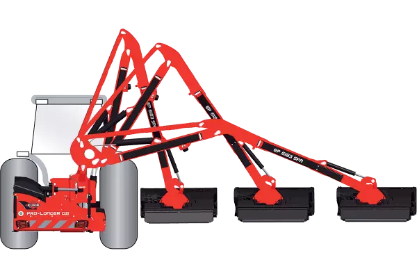 KUHN-Böschungsmäher MULTI-LONGER GII 5757 SPA – Willkommen in der Profiliga!