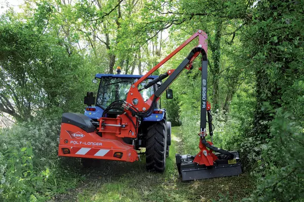 Arbeiten auf schmalen Wegen