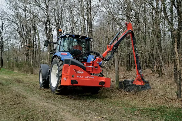 Maximales Arbeiten über Hindernisse hinweg