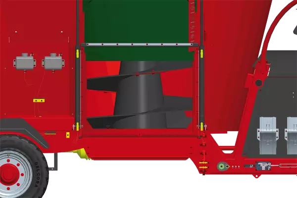 KUHN-Mischwagen PROFILE 1 DL für eine schnelle und gleichmäßige Futtervorlage auch bei hohem Raufutteranteil