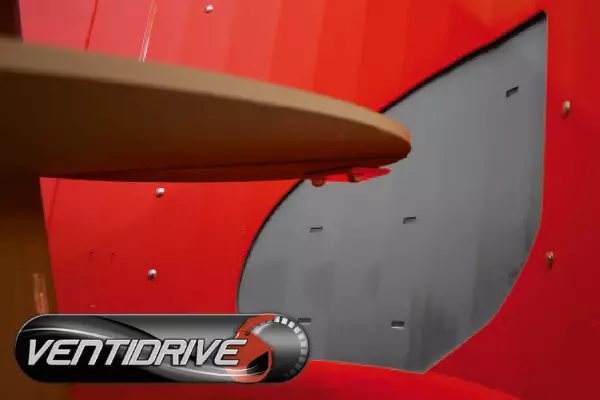 Die patentierte asymmetrische Form der VENTIDRIVE-Öffnung optimiert die Strohansaugung der PROFILE PLUS-Modelle.