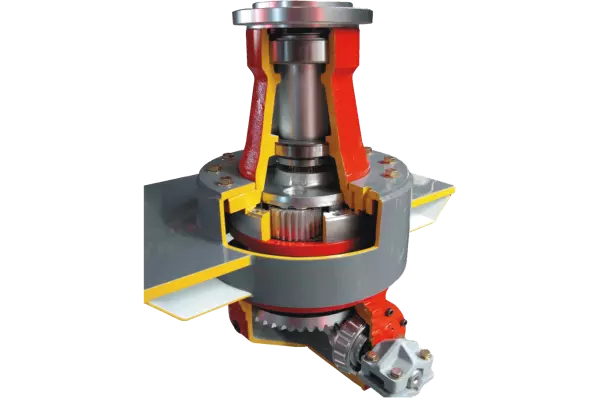 Eine Getriebetechnik, die KUHN’s solide Erfahrung und technisches Know-how widerspiegelt.