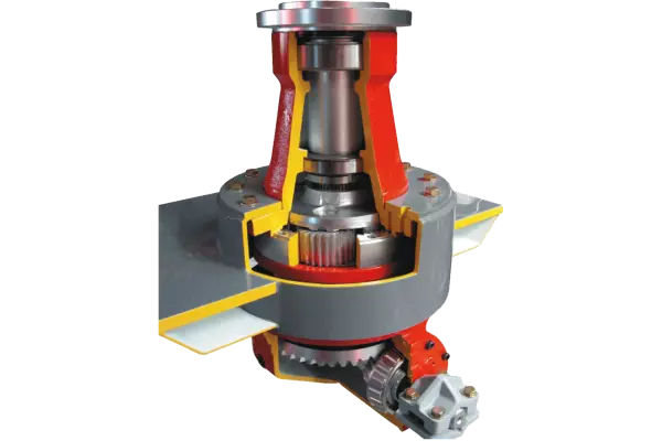 Eine Getriebetechnik, die KUHN’s solide Erfahrung und technisches Know-how widerspiegelt.