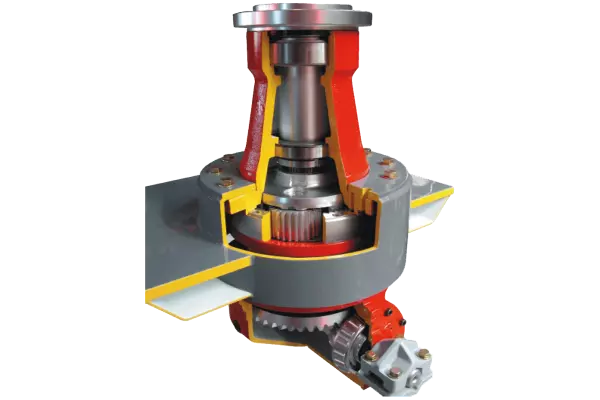 Eine Getriebetechnik, die KUHN’s solide Erfahrung und technisches Know-how widerspiegelt.