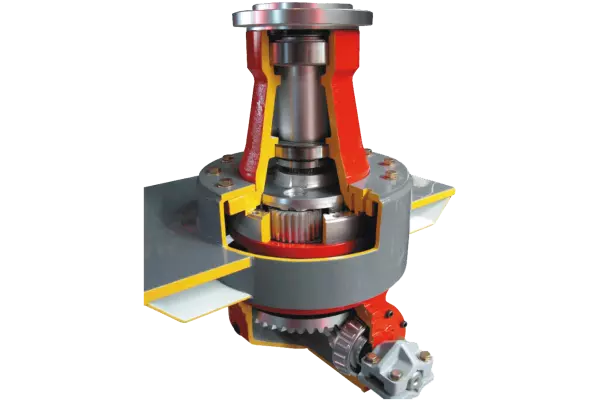 Zuverlässiger Antrieb, der KUHN’s solide Erfahrung und technisches Know-how widerspiegelt.