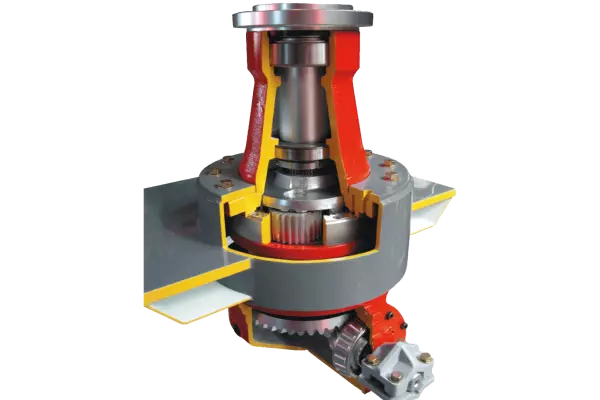 Eine Getriebetechnik, die KUHN’s solide Erfahrung und technisches Know-how widerspiegelt.