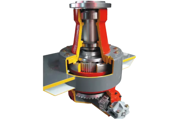 Eine Getriebetechnik, die KUHN’s solide Erfahrung und technisches Know-how widerspiegelt.