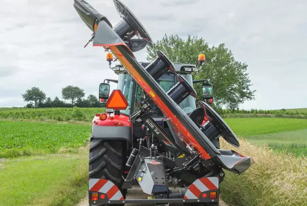 Vertikale Klappung um 128 Grad für eine bessere Gewichtsverteilung