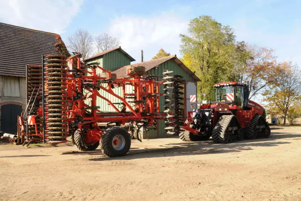 PERFORMER 6000 zum Transport eingeklappt