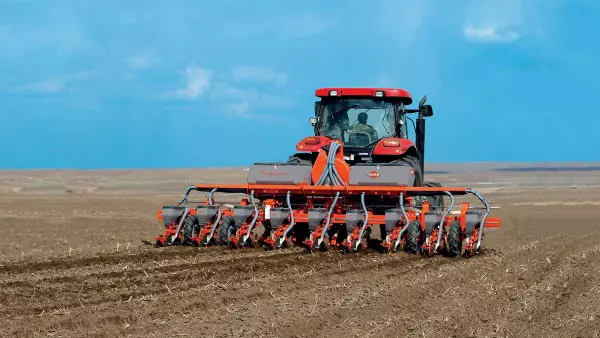 Die PLANTER 3 bei der Aussaat