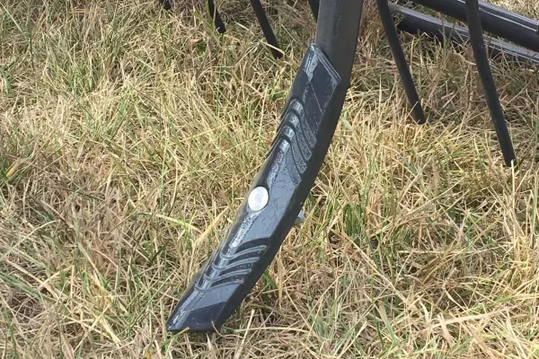 S-förmiger PROLANDER-Zinken mit umkehrbarem, geradem Schar