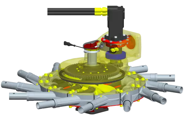 Der Schwader GA 13031 ist mit dem Kreiselgetriebe MASTERDRIVE GIII ausgerüstet.