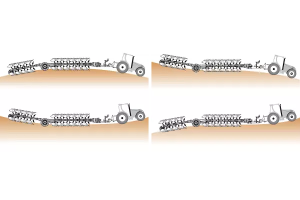 Schematische Darstellung der Rahmenstruktur des VARI-CHALLENGER