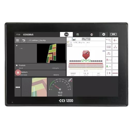 CCI 1200 Terminal mit SITERA-Arbeitsmenü