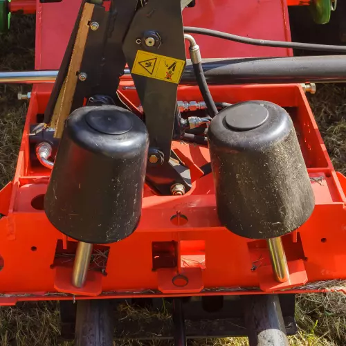 Zusätzliche Ballenstützrolle