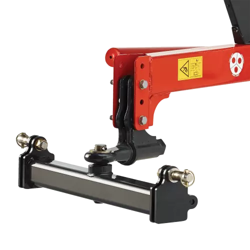 Zugdeichsel mit schwenkbarem Anbaubock