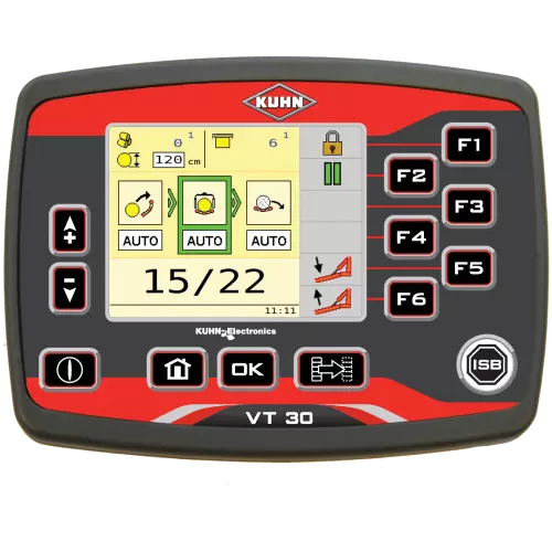 Mit Process View sind Sie stets über die laufenden Arbeitsprozesse der Maschine informiert.
